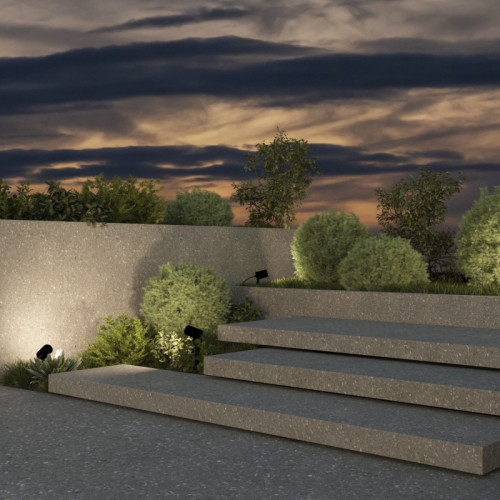 Грунтовый светильник Denkirs DK9800-BK Грунтовый светильник Denkirs DK9800-BK