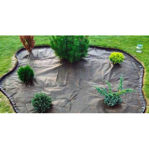 Грядка ПВХ 3х1м, высота 14 см серая