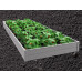 Грядка ПВХ 3х1м, высота 27 см серая