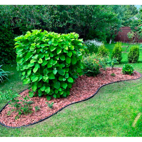 Бордюр садовый ДЕКО зелёный, 10 метров