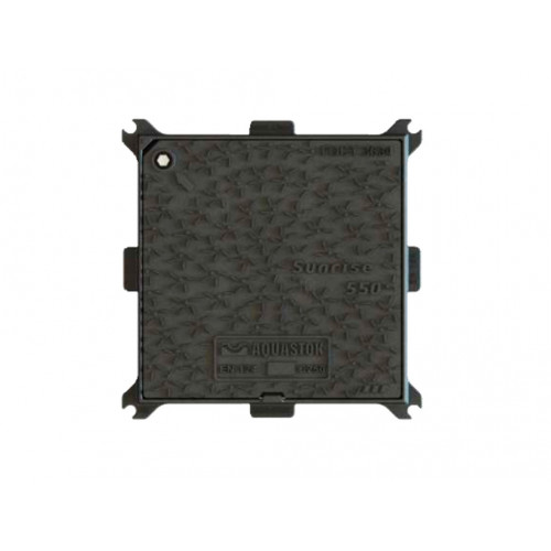Люк чугунный квадратный AQUASTOK SUNRISE 550 С250