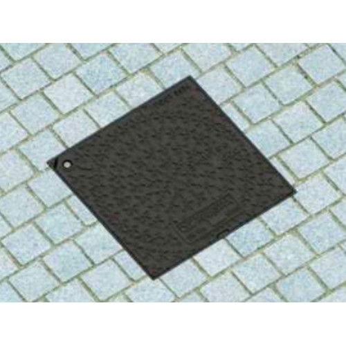 Люк чугунный квадратный AQUASTOK SUNRISE 550 С250