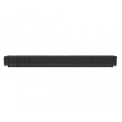 Лоток пластиковый SteePlain DN100 H100 с решеткой пластиковой (P1010P)