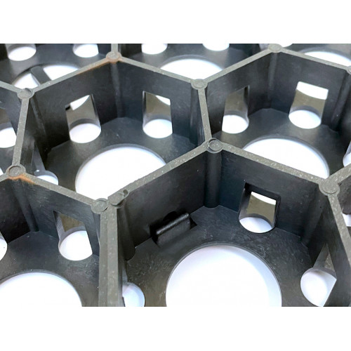 Газонная решетка чёрная 544*336*32мм