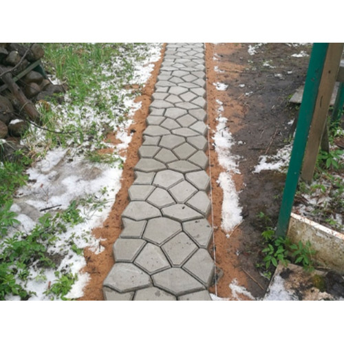 Форма для изготовления дорожек 