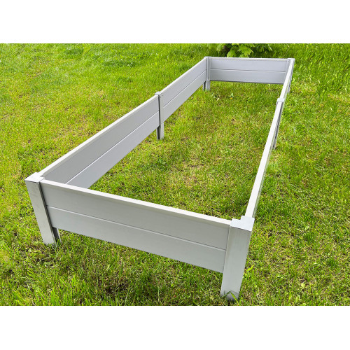 Панель для грядки 0,9 м серая