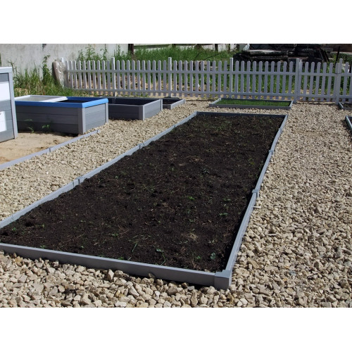 Грядка ПВХ 3 х 0,75 м, высота 14 см