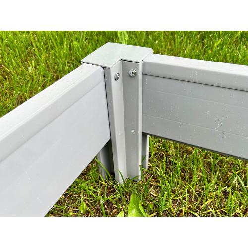 Ножка угловая 75 см коричневая