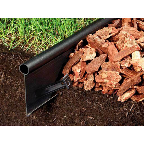 Бордюр садовый ДЕКО черный, 20 метров Бордюр садовый ДЕКО черный, 20 метров