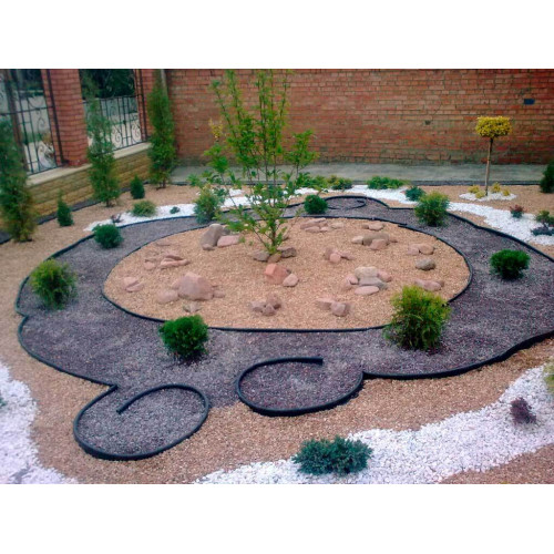 Бордюр садовый ДЕКО черный, 10 метров Бордюр садовый ДЕКО черный, 10 метров