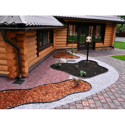 Бордюр садовый ДЕКО черный, 20 метров Бордюр садовый ДЕКО черный, 20 метров