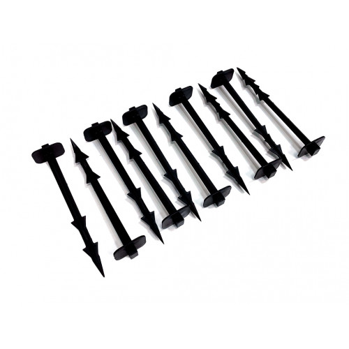 Колышек пластиковый для укрывного материала (пакет 10 шт)