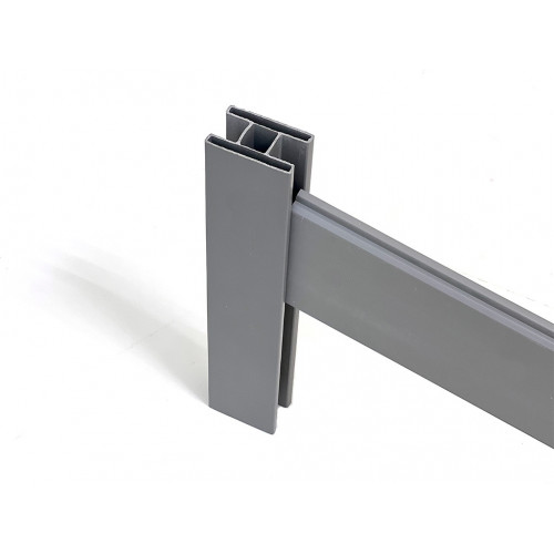 Ножка соединительная 40 см серая