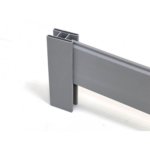 Ножка соединительная 25 см серая