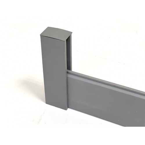 Ножка соединительная 25 см серая