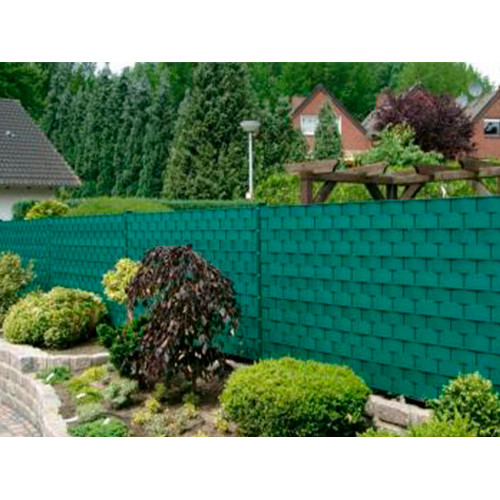 Заборная лента 48 мм х 50 м, коричневая, ПЭ