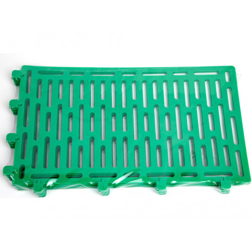 Защитно-декоративное ограждение, цвет зелёный 4 шт