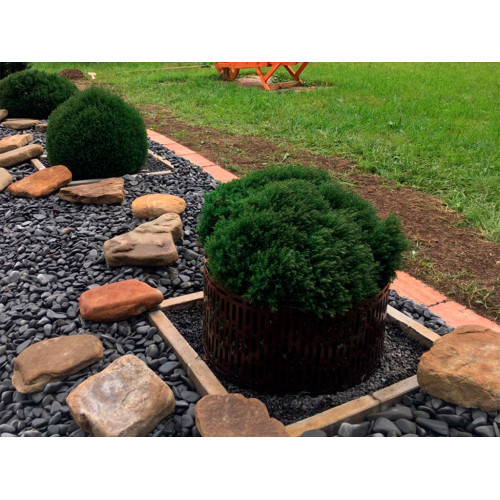 Защитно-декоративное ограждение, цвет коричневый 4 шт Защитно-декоративное ограждение, цвет коричневый 4 шт