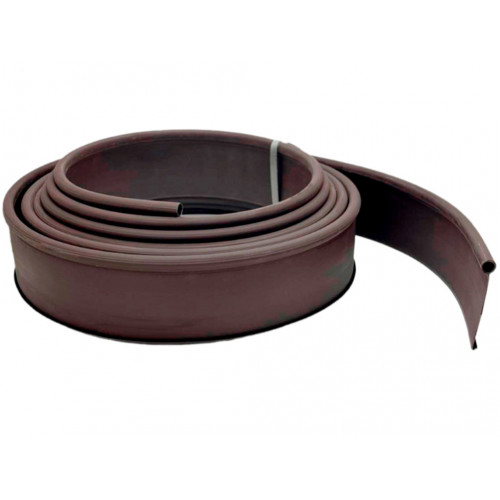 Бордюр садовый ДЕКО ПРО коричневый, 10 метров