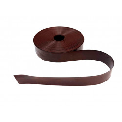 Заборная лента 48 мм х 50 м, коричневая, ПЭ Заборная лента 48 мм х 50 м, коричневая, ПЭ