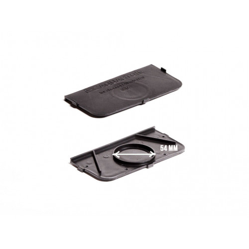 Заглушка пластиковая DN100 H55-H70