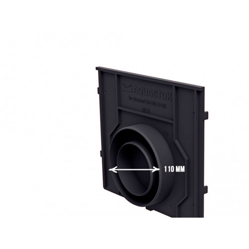 Заглушка пластиковая DN150 H80-H185