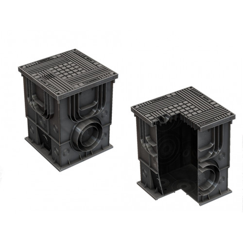 Колодец коммуникационный Master 350х350х420 (с крышкой) Колодец коммуникационный Master 350х350х420 (с крышкой)