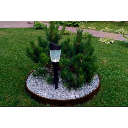 Пластиковый бордюр ГеоПластБорд 58 мм, длина 1 м, коричневый