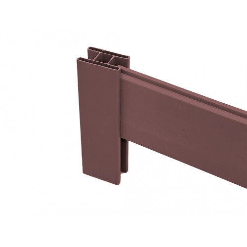 Ножка соединительная 25 см коричневая