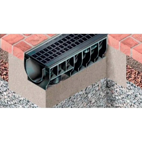 Лоток ЛВП Norma Plastik DN100 H55 Лоток ЛВП Norma Plastik DN100 H55