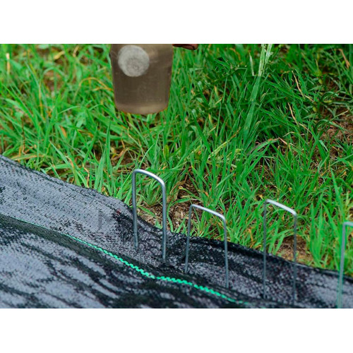 Скобы для крепления агроткани, 30*150*2,5 мм, 20 шт Скобы для крепления агроткани, 30*150*2,5 мм, 20 шт