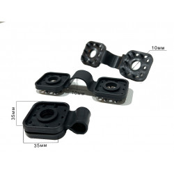 Клипса крепежная для сетки, пленки, агроткани, 20 шт