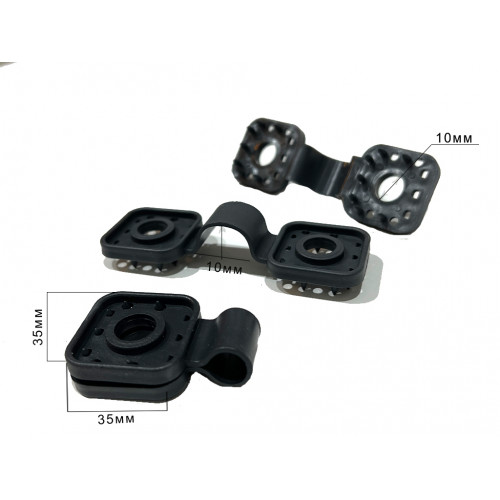 Клипса крепежная для сетки, пленки, агроткани, 20 шт