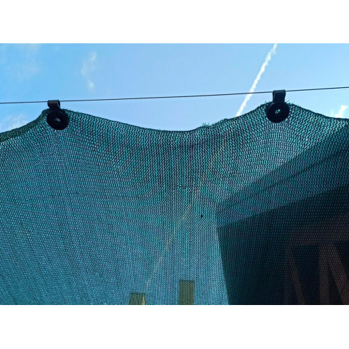 Клипса крепежная для сетки, пленки, агроткани, 20 шт