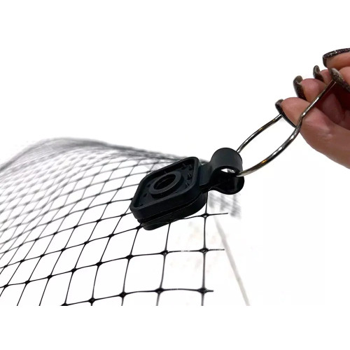 Клипса крепежная для сетки, пленки, агроткани, 40 шт Клипса крепежная для сетки, пленки, агроткани, 40 шт