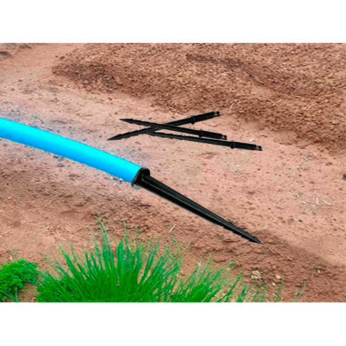 Колышки для парниковых дуг, высота 220 мм, 12 шт