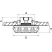 Встраиваемый светильник Lightstar 006332 Встраиваемый светильник Lightstar 006332