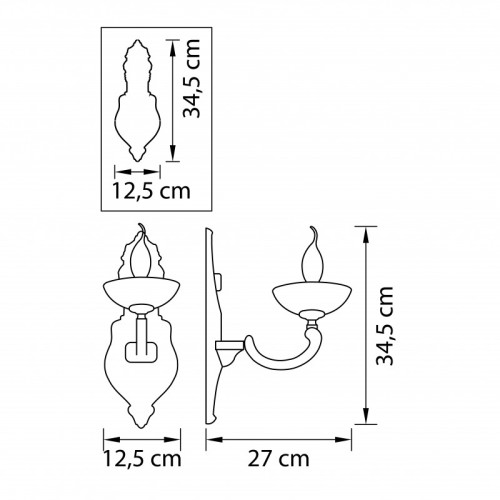 Бра Lightstar 697612 Бра Lightstar 697612
