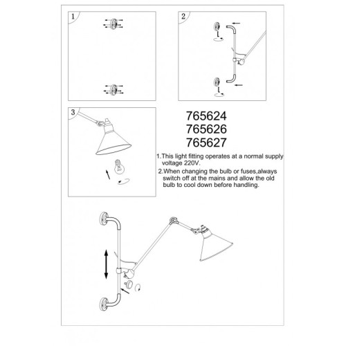 Бра Lightstar 765627 Бра Lightstar 765627
