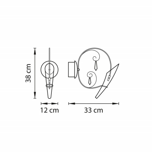 Бра Lightstar 755614 Бра Lightstar 755614