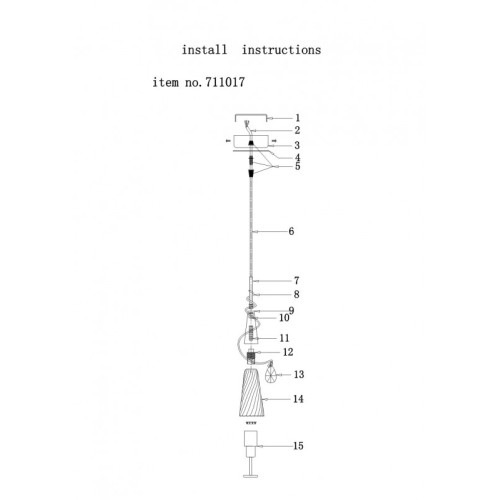 Подвесной светильник Lightstar 711017 Подвесной светильник Lightstar 711017