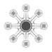 Подвесная люстра Lightstar 790114