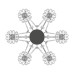 Подвесная люстра Lightstar 790064 Подвесная люстра Lightstar 790064