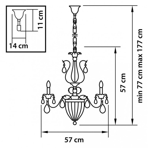 Подвесная люстра Lightstar 790064 Подвесная люстра Lightstar 790064