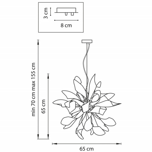 Подвесная люстра Lightstar 754266 Подвесная люстра Lightstar 754266