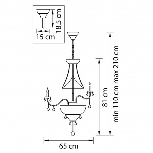 Подвесная люстра Lightstar 700164