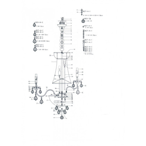 Подвесная люстра Lightstar 700164
