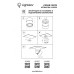 Накладной светильник Lightstar 213830 Накладной светильник Lightstar 213830