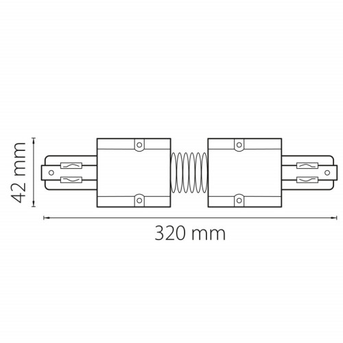Коннектор Lightstar 504156 Коннектор Lightstar 504156