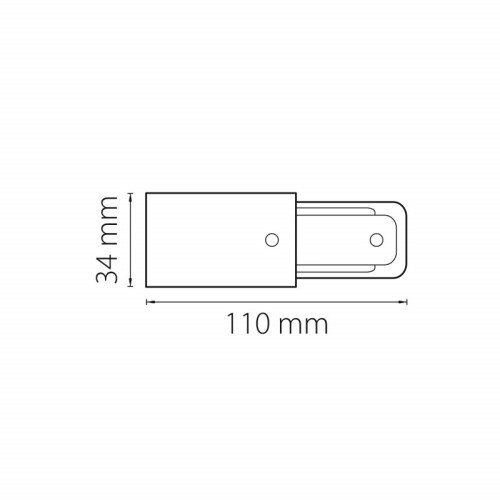 Подвод питания Lightstar 502117 Подвод питания Lightstar 502117